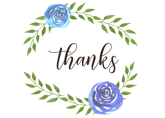 Floral banner with quote