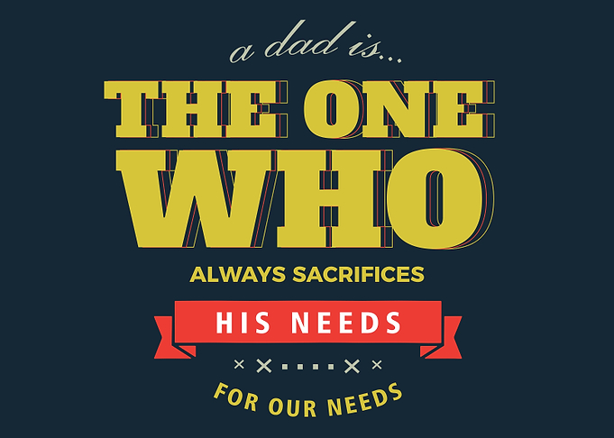 a dad is the one