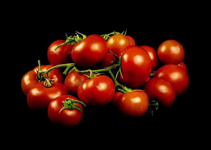 Tomatoes beautiful group