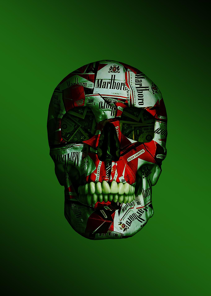 Skull Money and Cigarettes