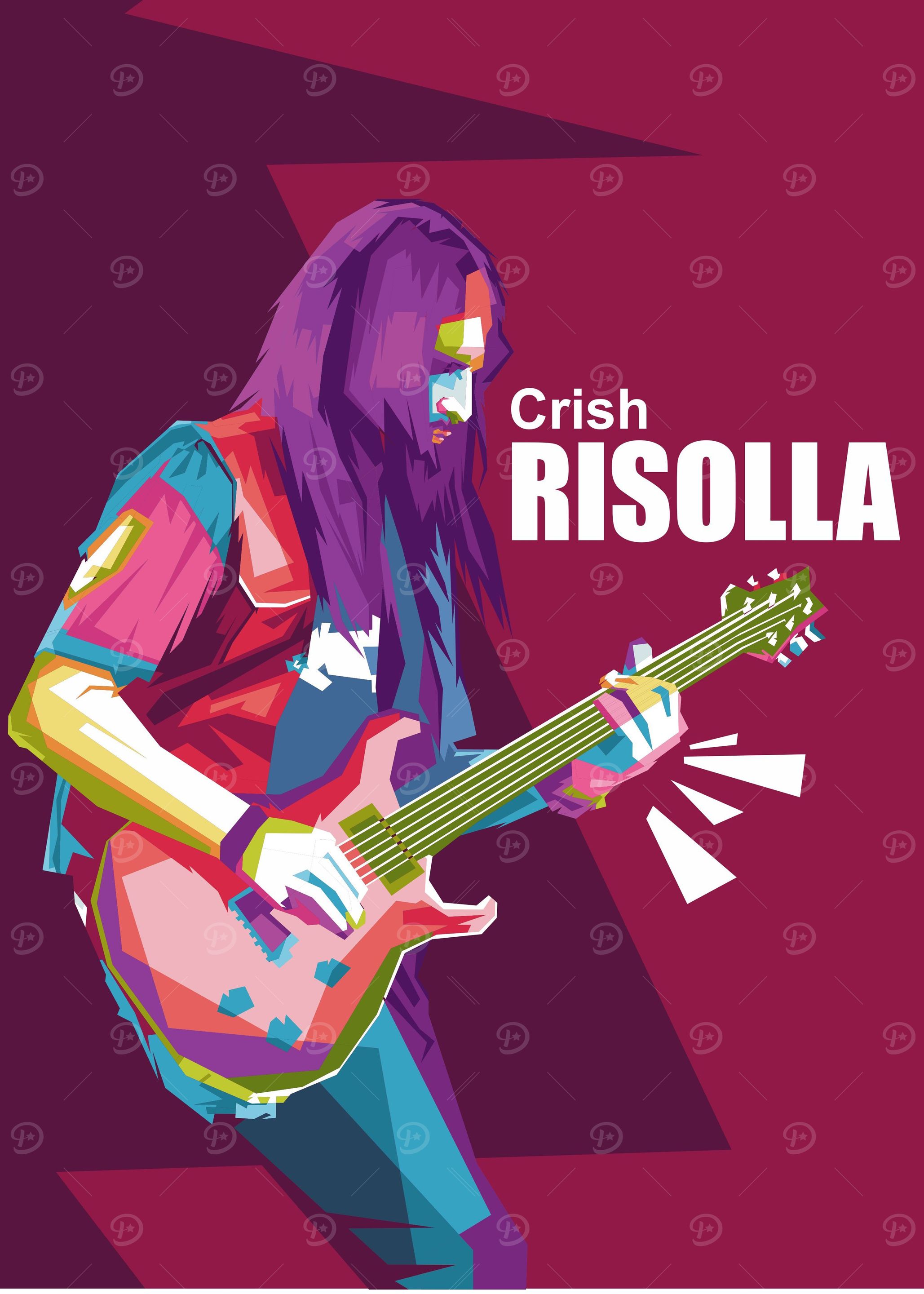 Chris Risola Popart