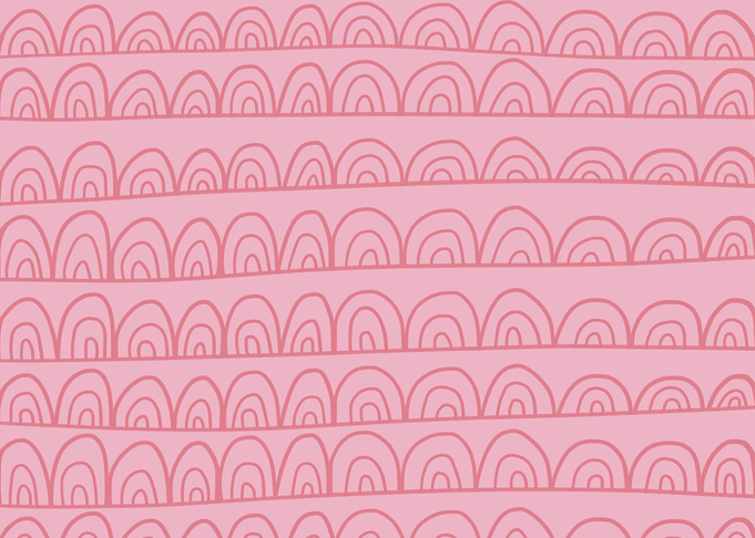 Pink circle abstract