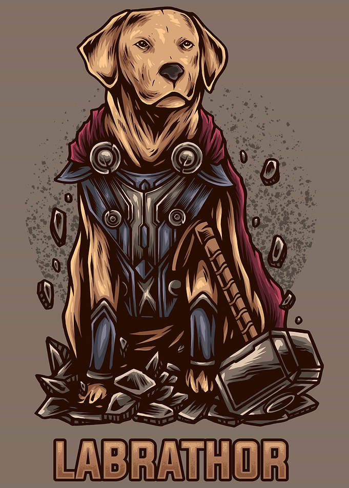 Labrathor Labrador Labby