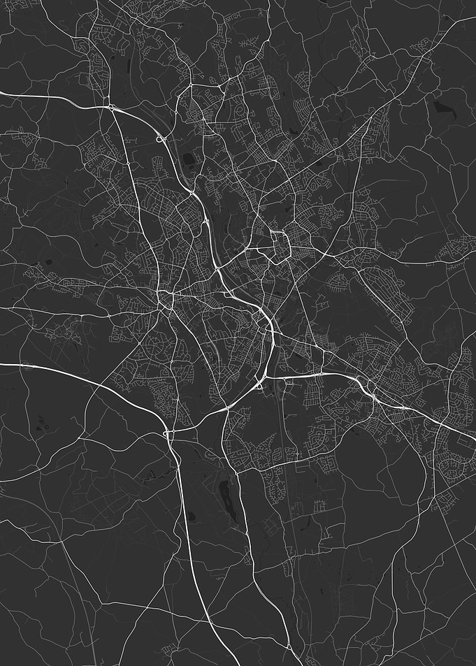 Stoke England Map