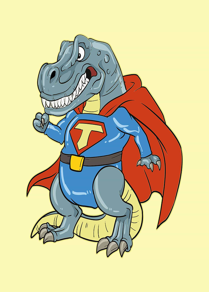 Angry Super T Rex