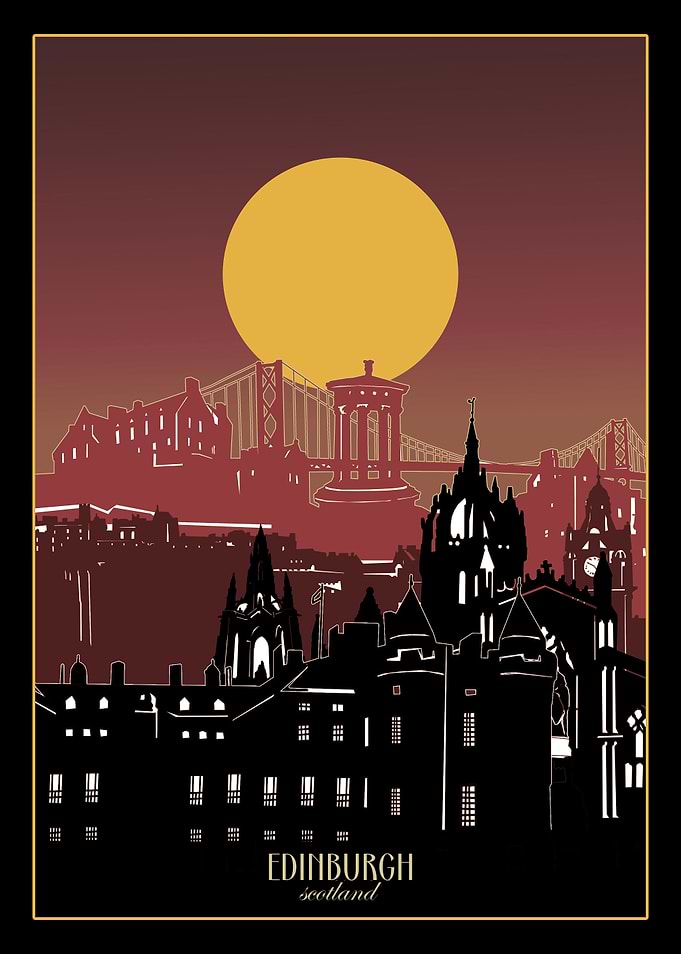 edinburgh city minimal 3