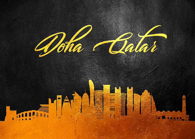 Doha Qatar Skyline