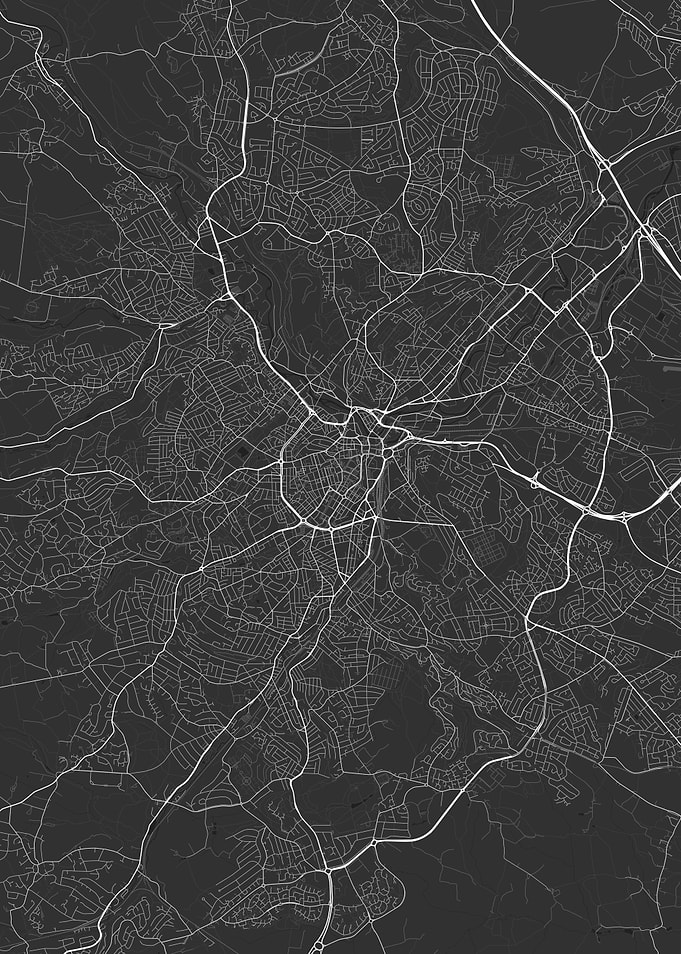 Sheffield England Map