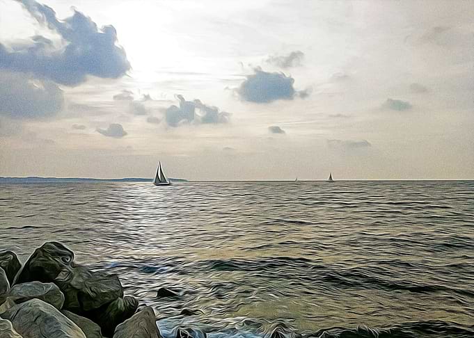 Seacoast of Pirano