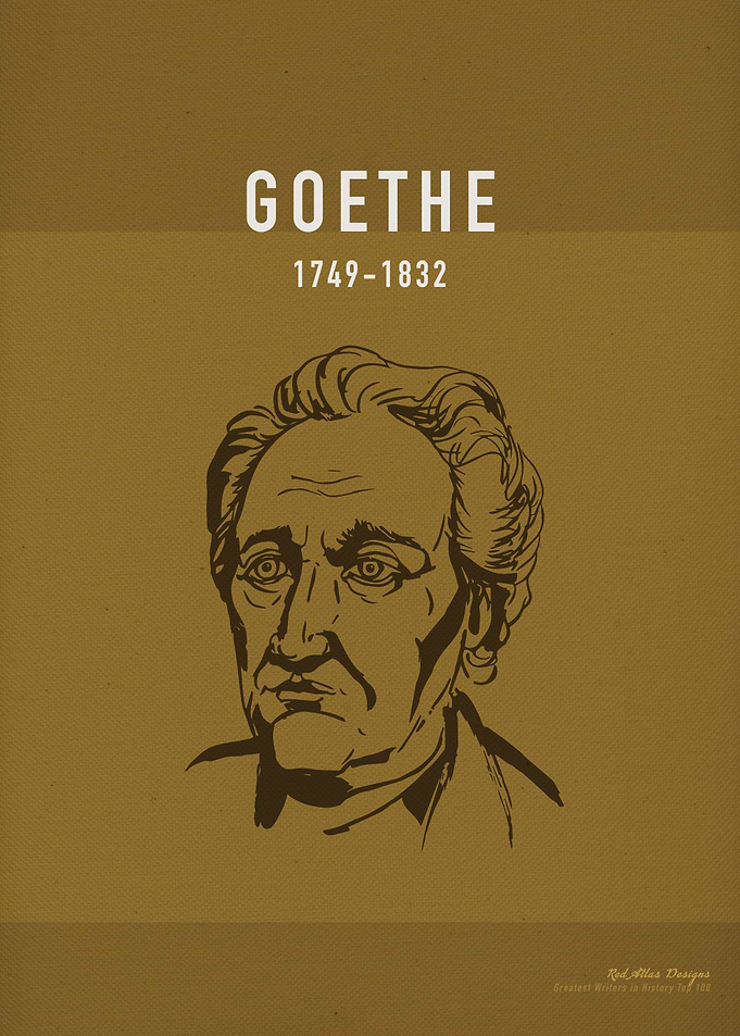 Goethe Author Art