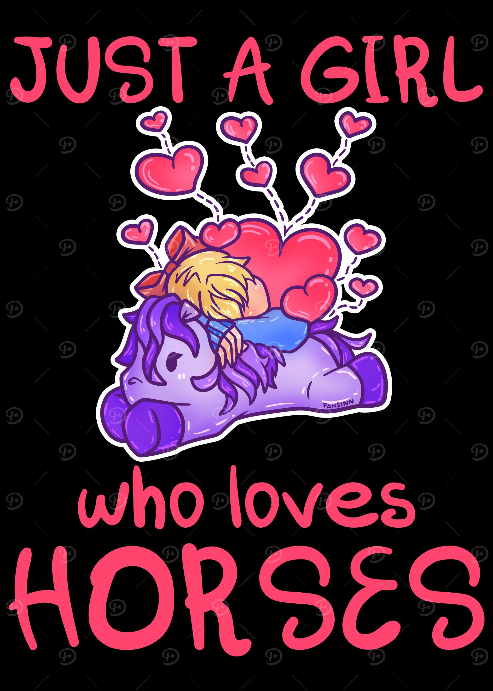 Just A Girl Who Loves Hors