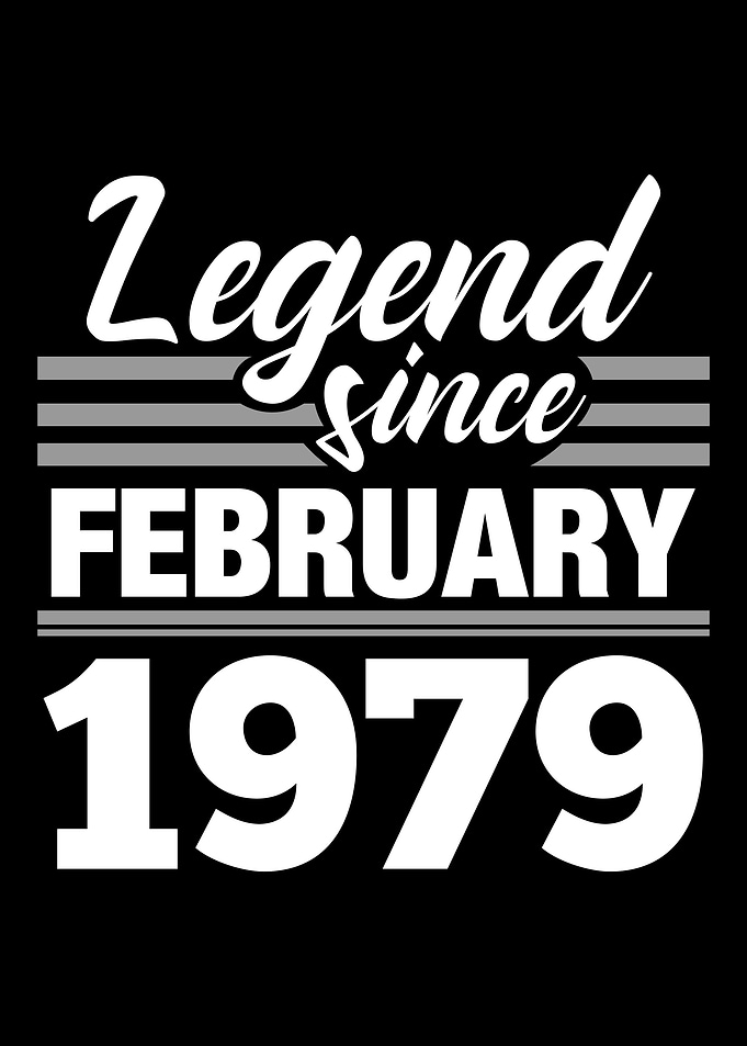 Legend Since February 1979