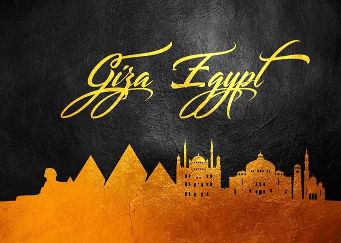 Giza Egypt Skyline