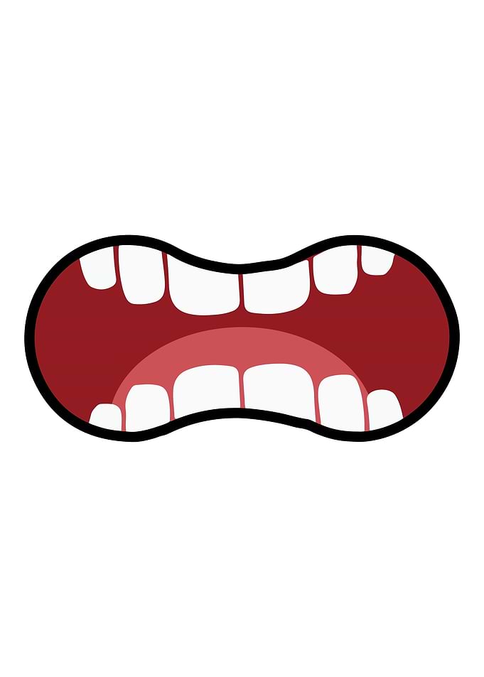 mouth face teeth tooth