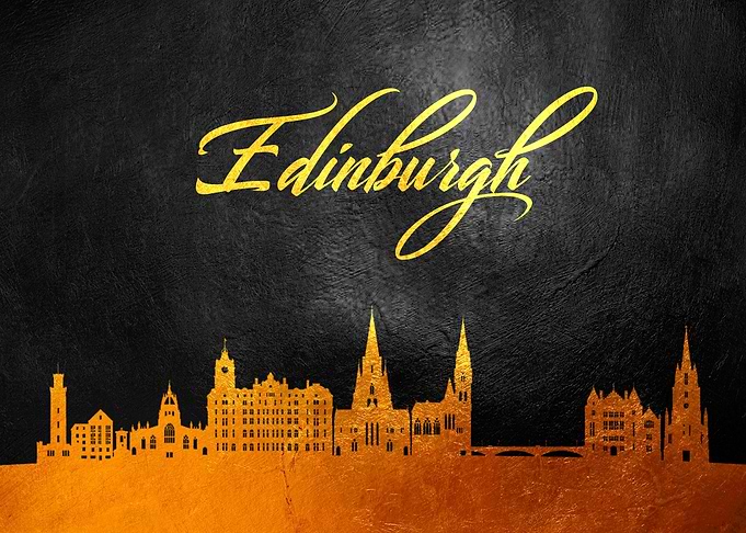 Edinburgh Scotland Skyline