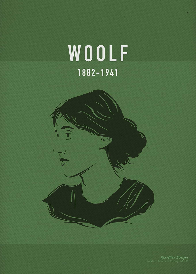 Woolf Author Art