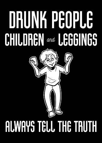 Drunk Kid Leggins Alcoholi