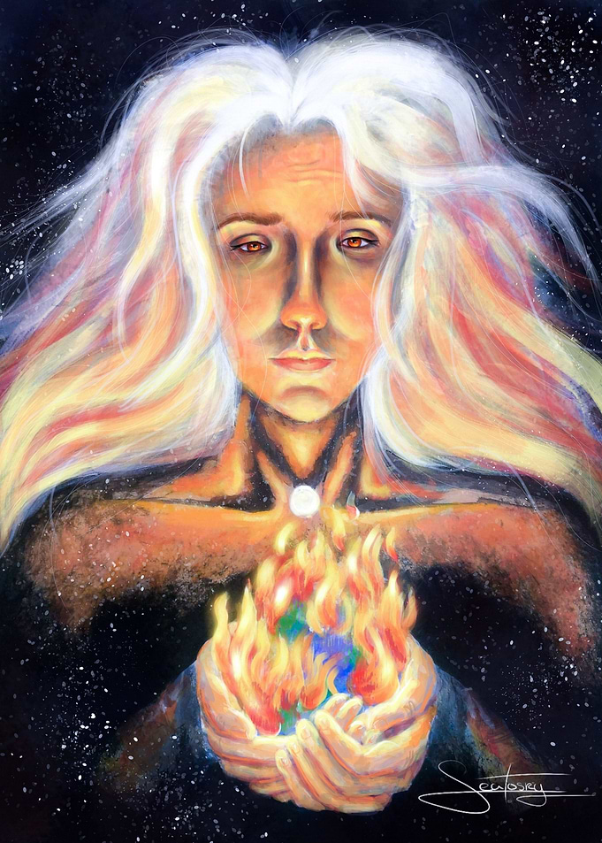 Earth on Fire