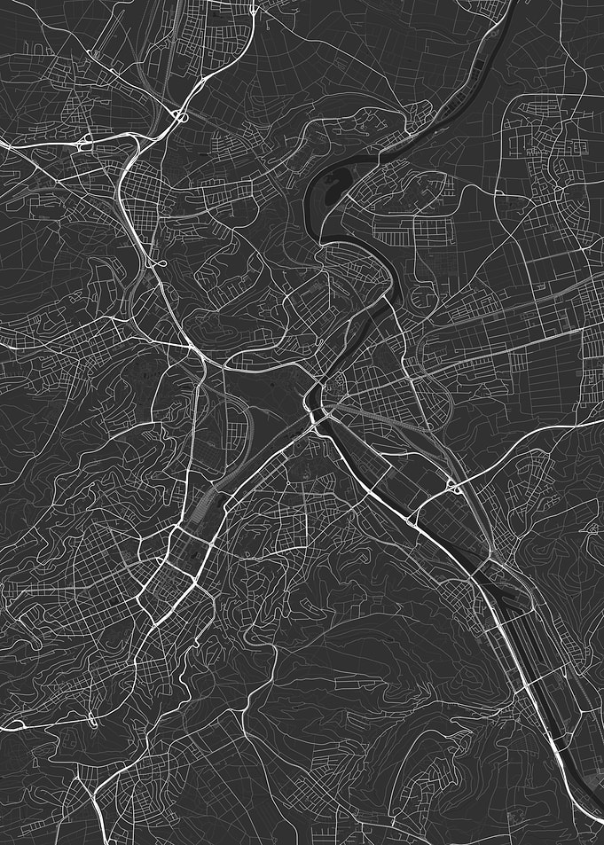 Stuttgart Germany Map