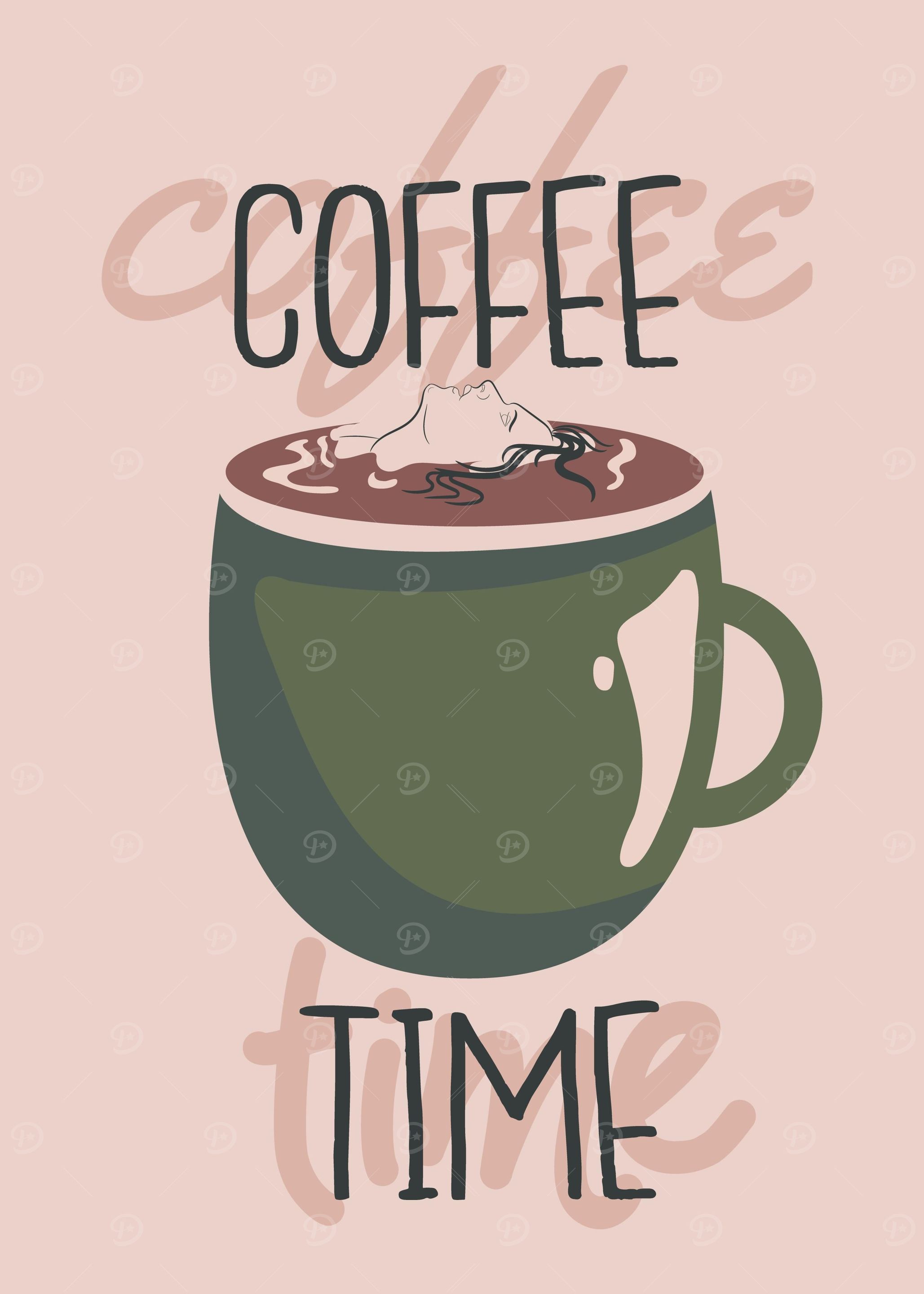 Coffee Time with cup