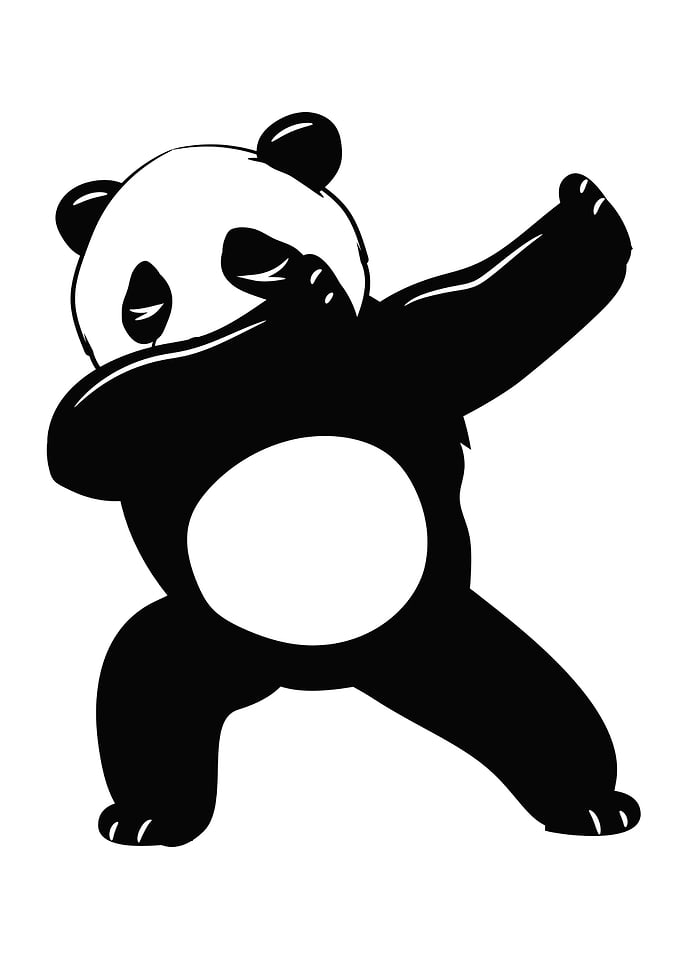 Dabbing Panda