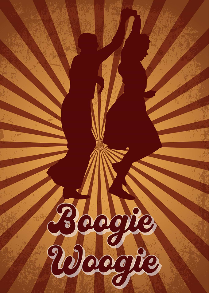 Boogie Woogie Dance Couple
