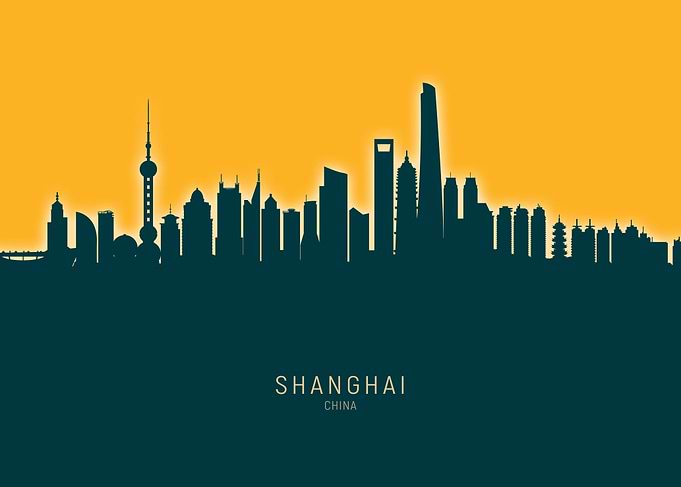 Shanghai Skyline China