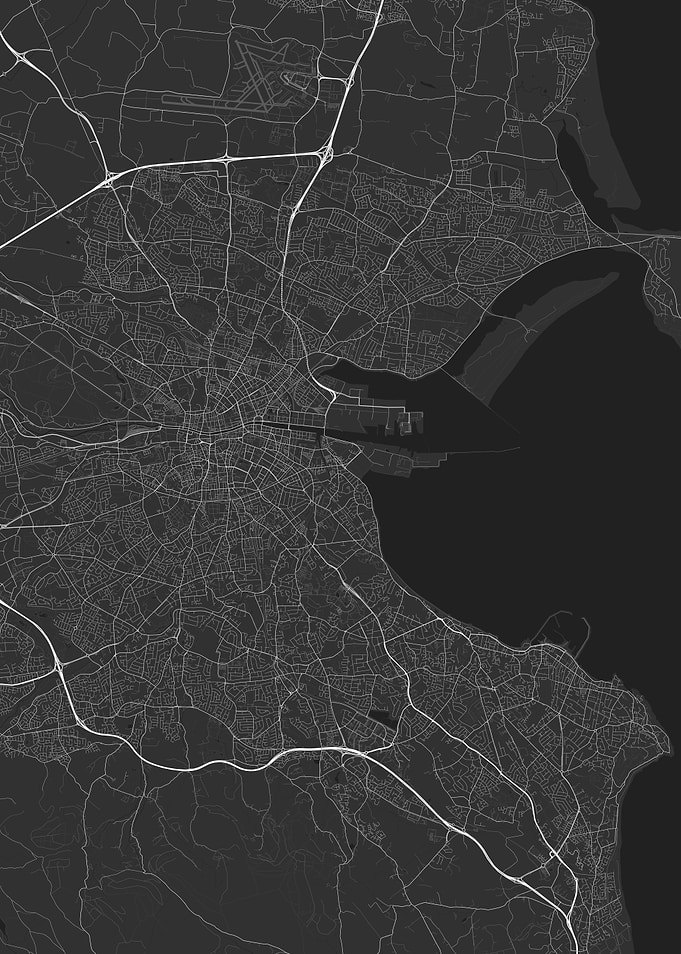 Dublin Ireland Map
