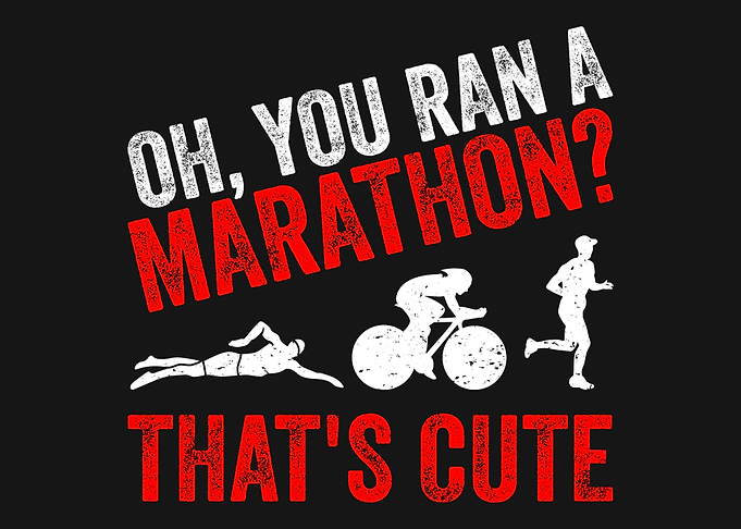 Funny Triathlon Design