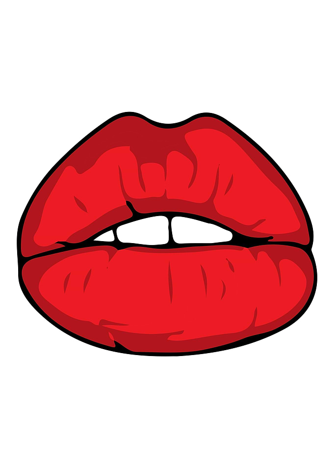 mouth face teeth lips