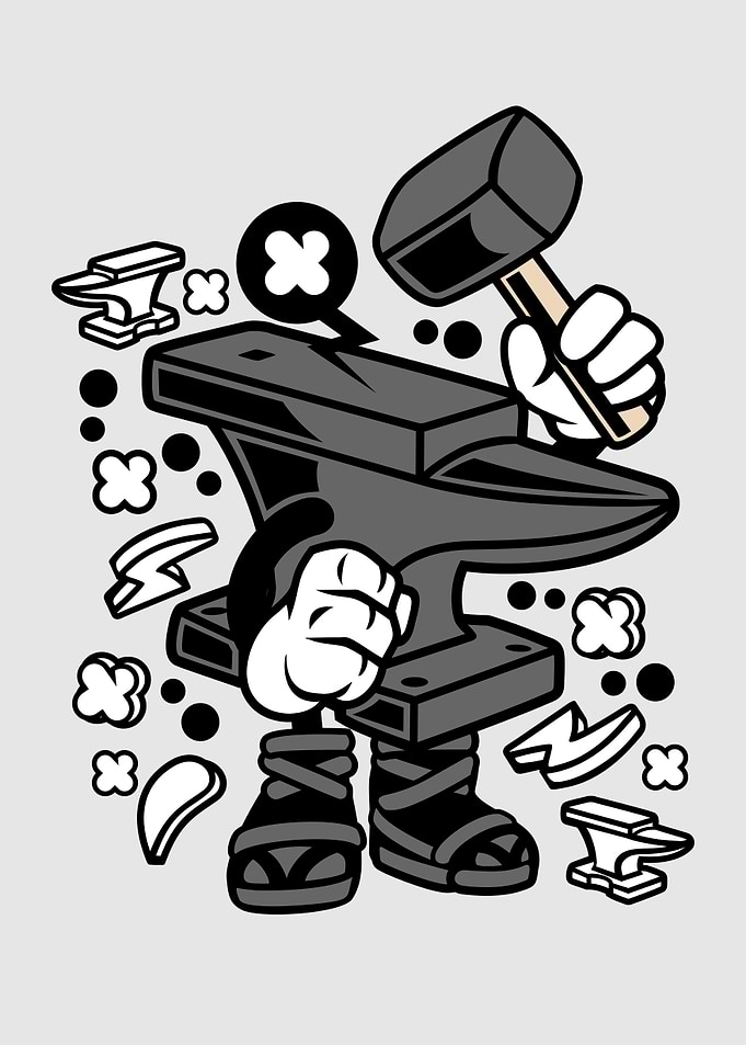 Cartoon Anvil