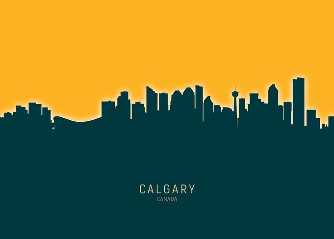Calgary Skyline Canada