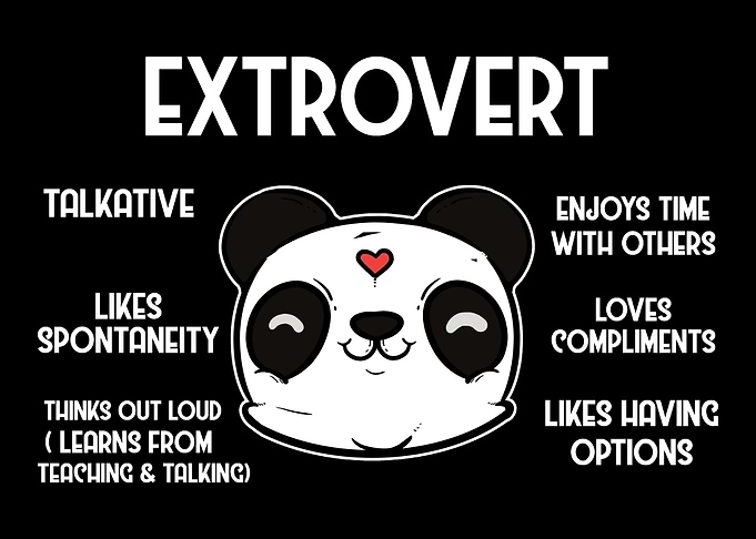 Definiton funny Extrovert