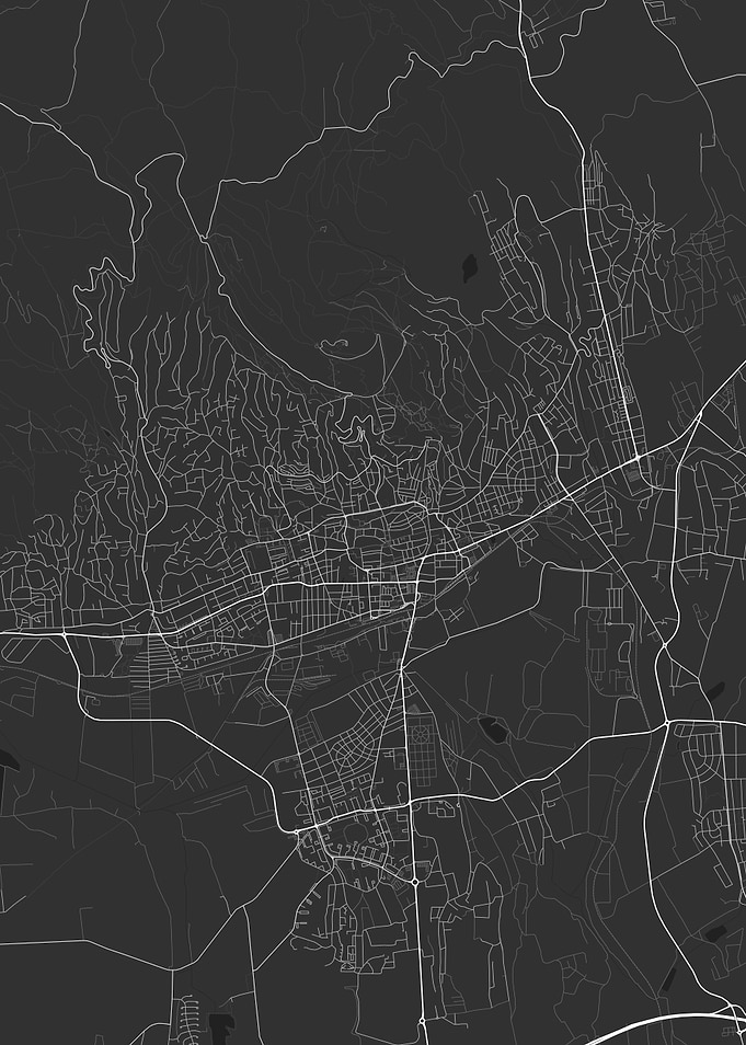 Pecs Hungary Map