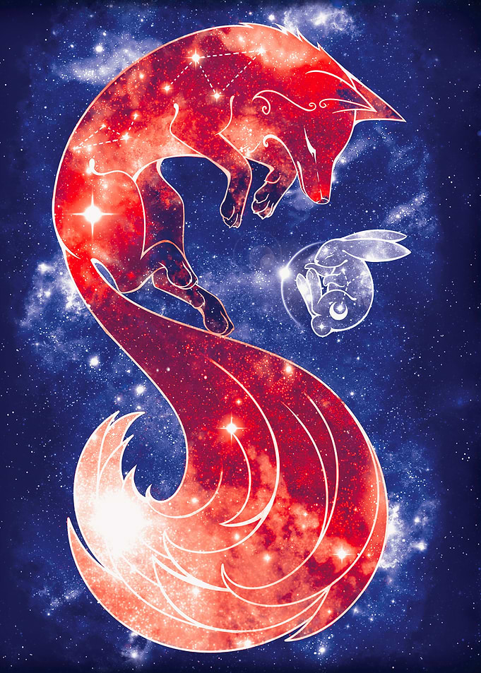 Starry Sleeping Moon