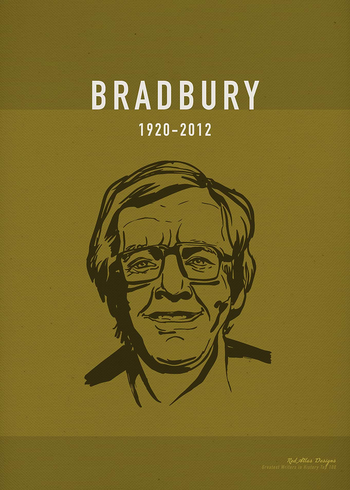 Bradbury Author Art