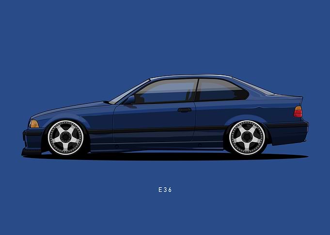 E36 M3 Stanced
