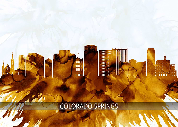 Colorado Springs Skyline