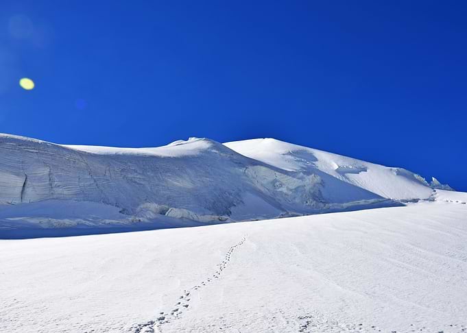 Allalin Glacier