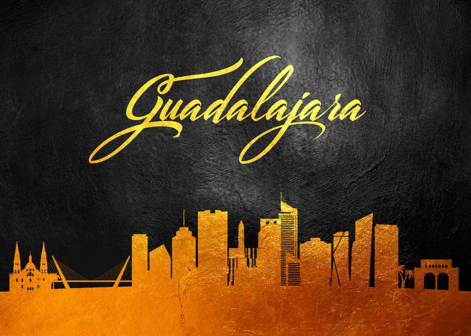 Guadalajara Mexico Skyline