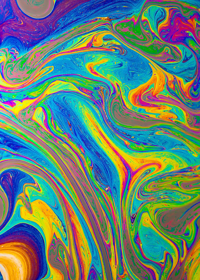 Rainbow Oil Spill