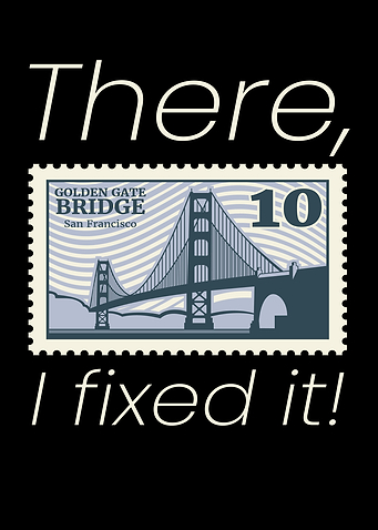 There I Fixed It Stamp