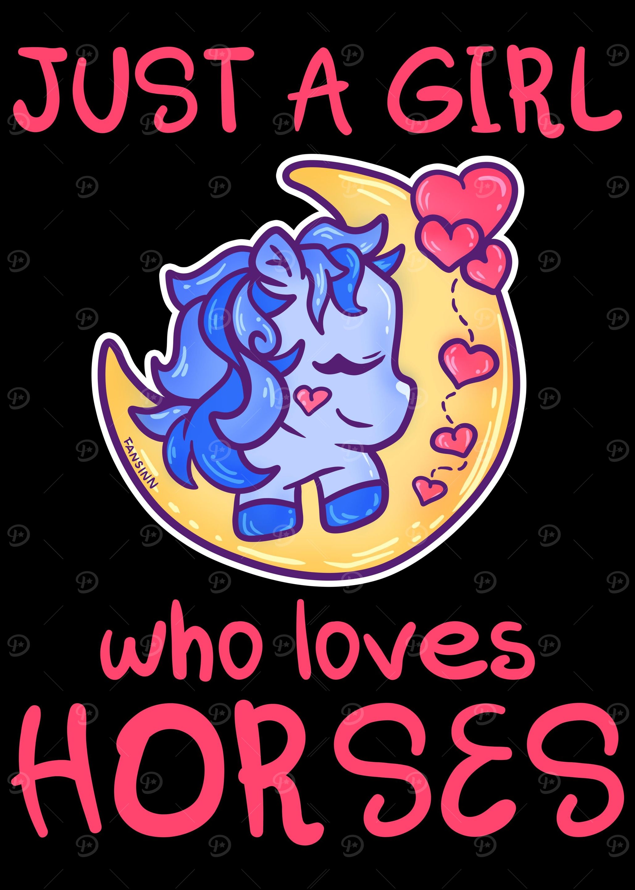 Just A Girl Who Loves Hors