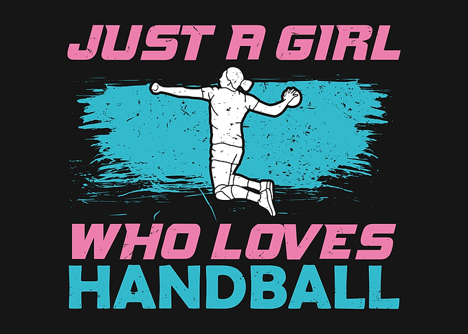 Handball Girl Design