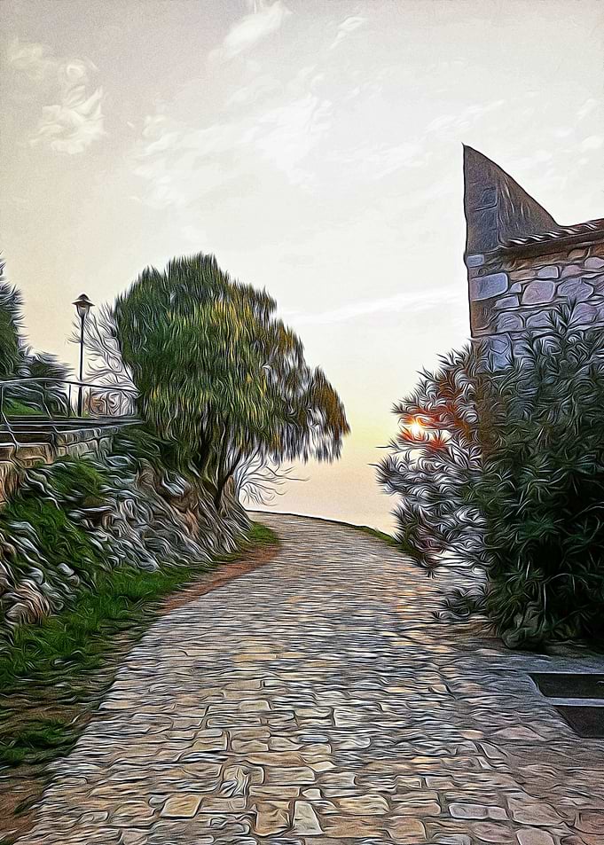Rovinji at sunset