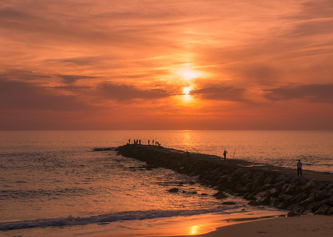 Sunset at Caparica