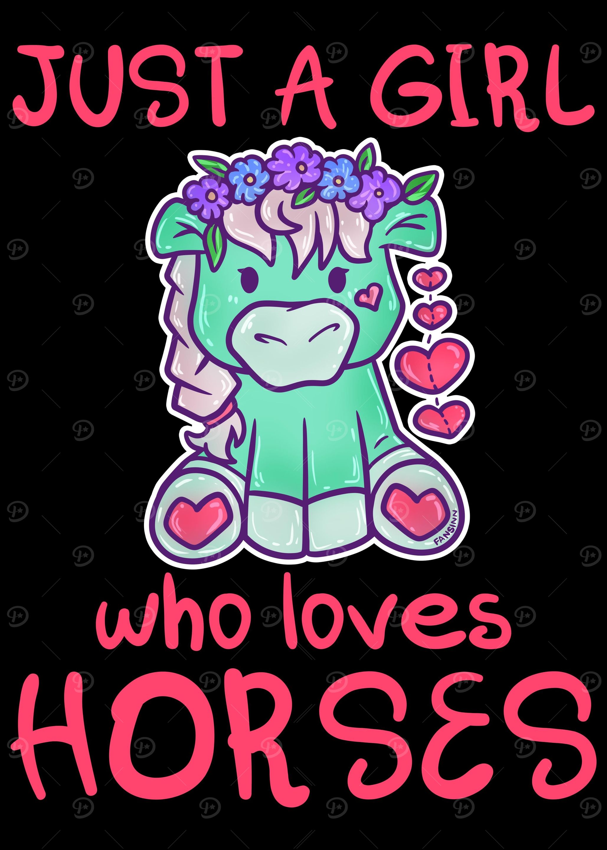 Just A Girl Who Loves Hors