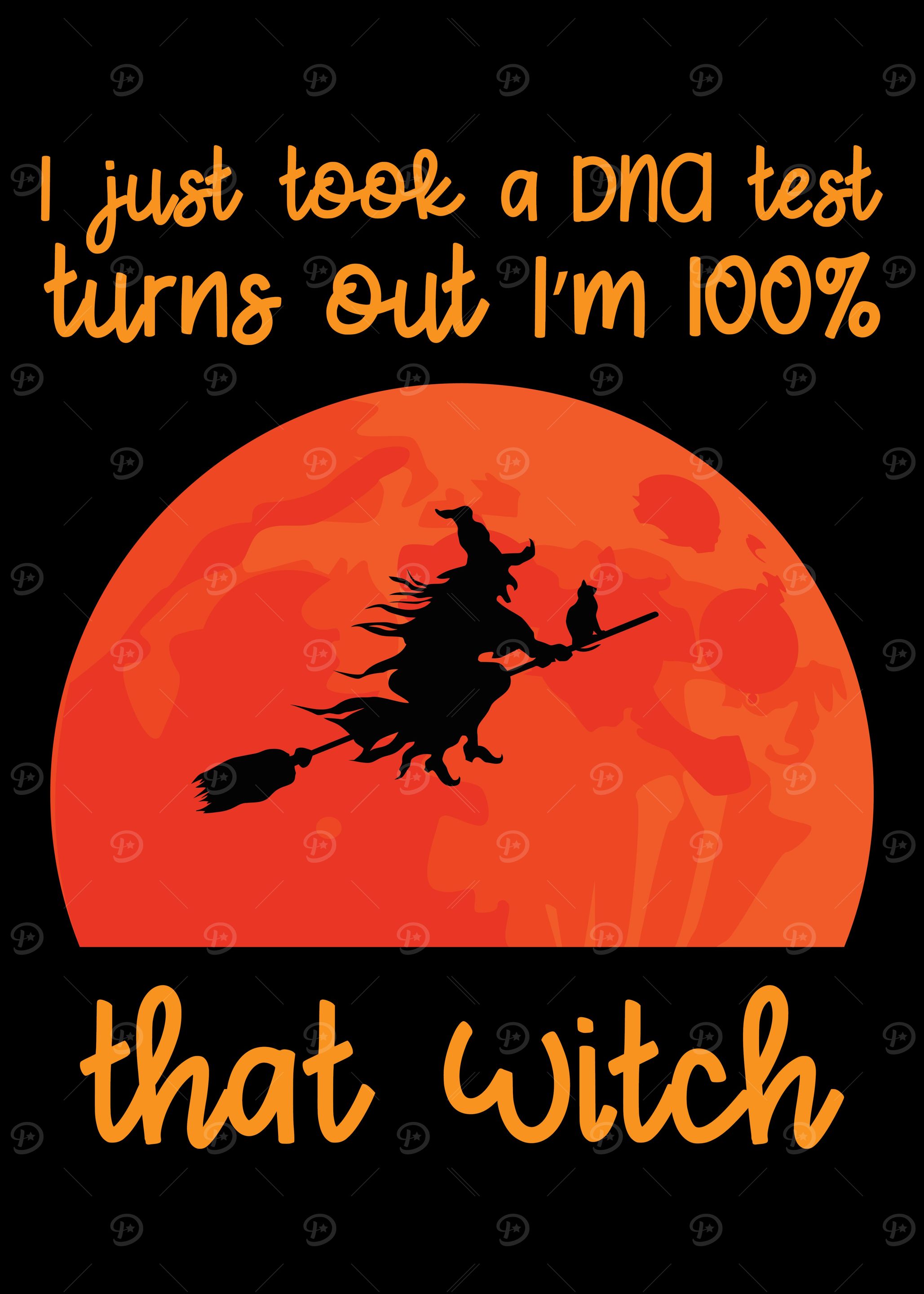Witch DNA Funny Halloween