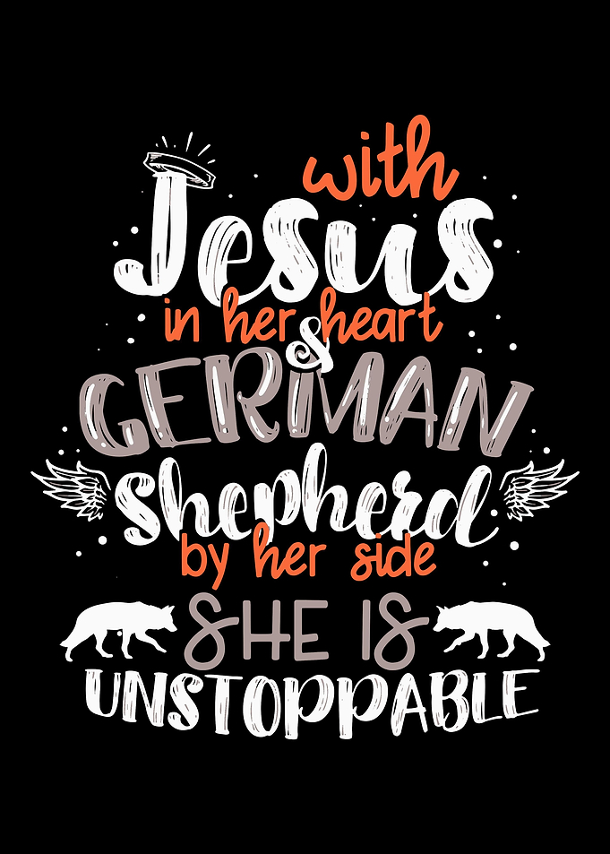 With Jesus In Her Heart Ge