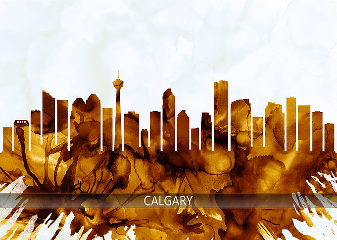 Calgary Canada Skyline